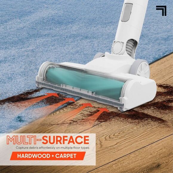 Sharper Image - Cordless Vacuum Lightweight Stick an White - Picture 4 of 11